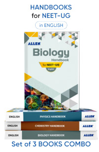 ALLEN Physics Chemistry Biology Handbook For NEET (UG) Exam (English) (Set of 3 books Combo) [Paperback] ALLEN Expert faculties