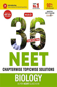 MTG 36 Years NEET Previous Year Solved Question Papers with NEET PYQ Chapterwise Topicwise Solutions - Biology For NEET Exam 2024
