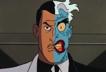 Two-Face-Harvey Dent's Split Persona