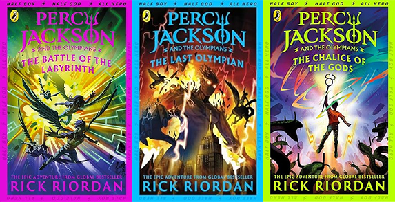 3 books of Percy jackson 2