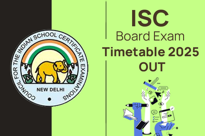 ISC Timetable 2025 OUT