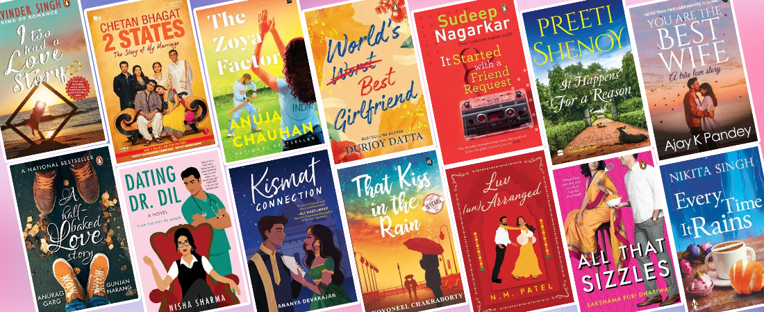 15 Romance Novels by Indian Authors
