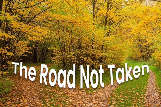 the road not taken by Robert Frost