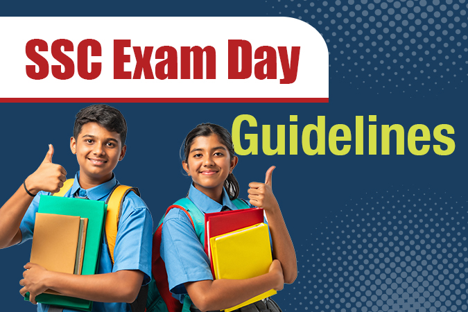SSC Exam Day Guidelines 2025