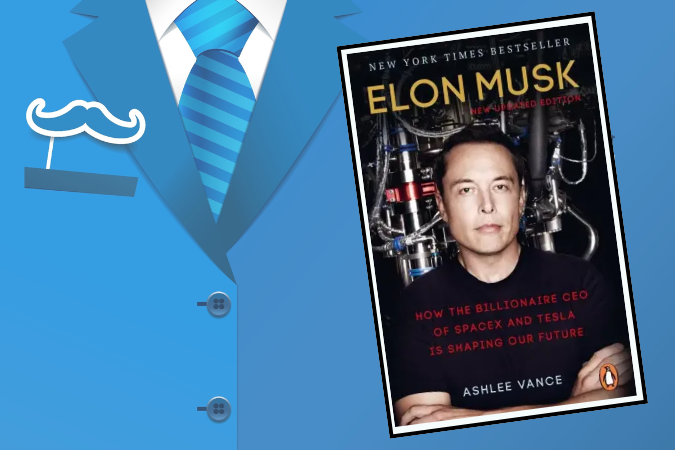 Books For Him: Elon Musk biography by Ashlee Vance
