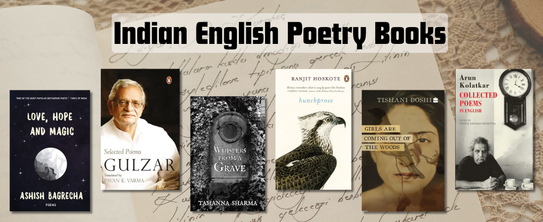 Best Indian English Poetry books