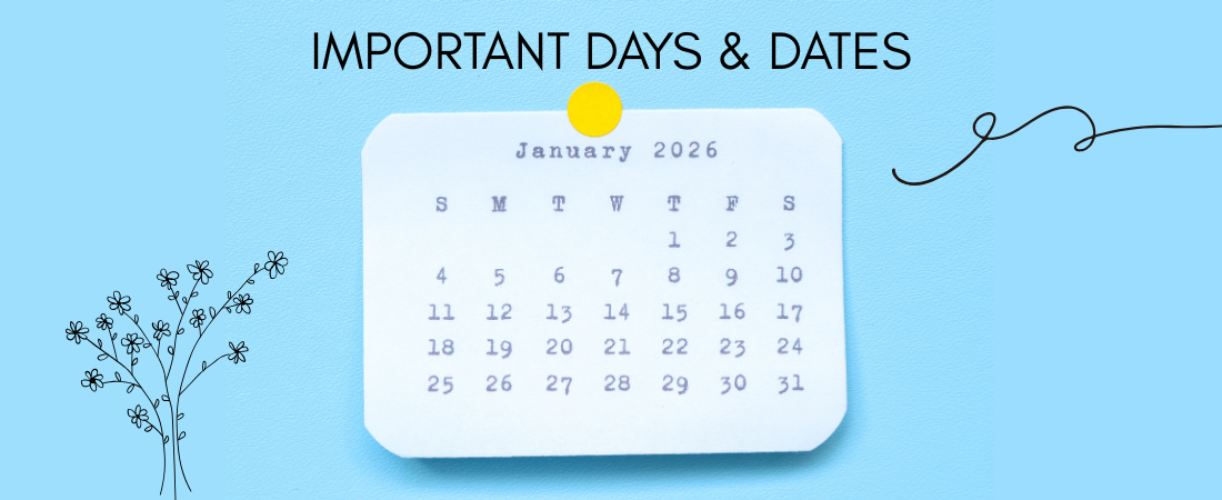 Special days in January 2026