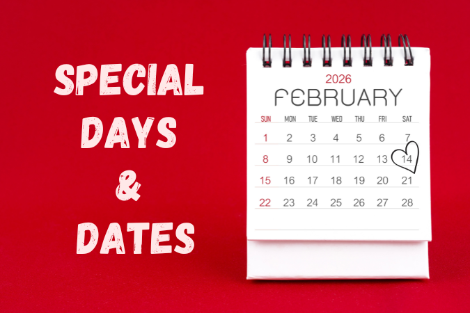 Special Days & Dates