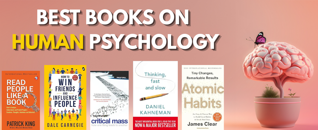 BEST BOOKS ON HUMAN PSYCHOLOGY