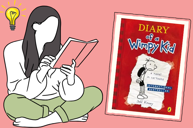 Best books for beginners - Diary of a wimpy kid